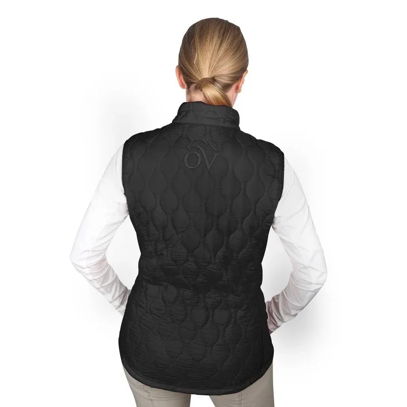 Ovation Ladies Quilt Hybrid Puffer Vest - Image 2