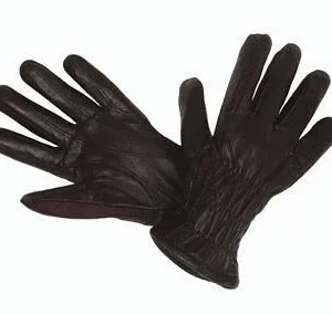 Ovation Ladies Winter Leather Show Gloves A 6-7 Bk