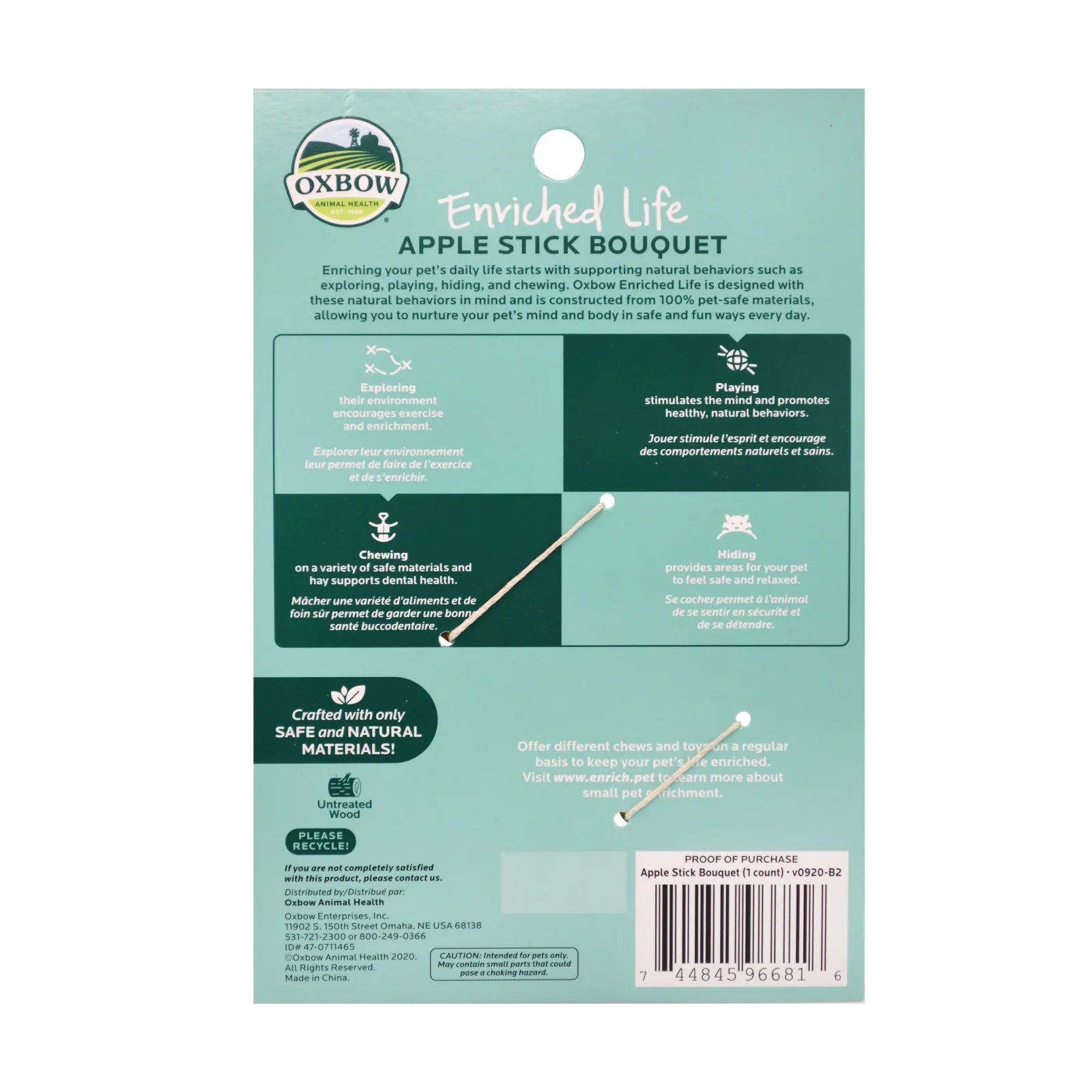Oxbow Animal Health Apple Stick Bouquet - Image 2