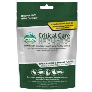 Oxbow Animal Health Critical Care Herbivore Apple-Banana (141g)