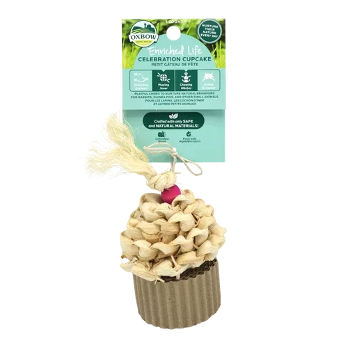 Oxbow Animal Health Enriched Life Celebration Cupcake Small Animal Chew One Size - Image 2