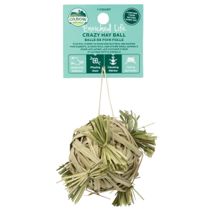 Oxbow Animal Health Enriched Life Crazy Hay Ball Small Animal Toy One Size