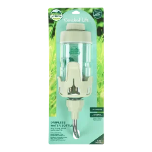Oxbow Animal Health Enriched Life Dripless Water Bottle Off-White 15oz