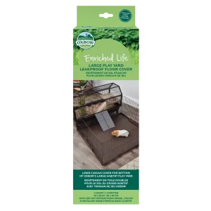Oxbow Animal Health Enriched Life Leakproof Play Yard Floor Cover LG