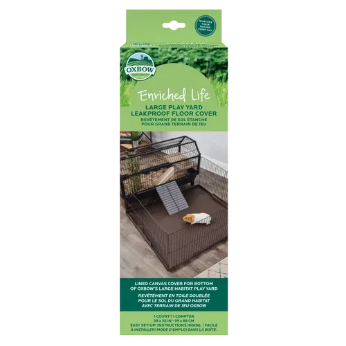 Oxbow Animal Health Enriched Life Leakproof Play Yard Floor Cover LG - Image 2