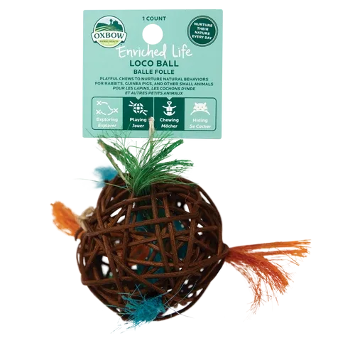 Oxbow Animal Health Enriched Life Loco Ball Small Animal Toy One Size - Image 2