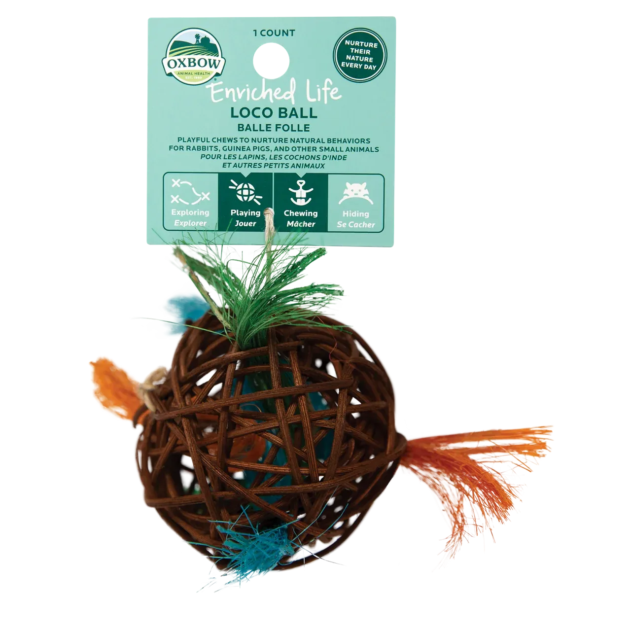 Oxbow Animal Health Enriched Life Loco Ball Small Animal Toy One Size