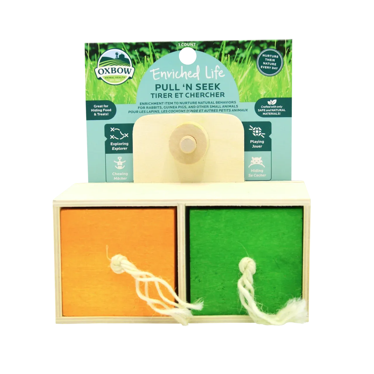 Oxbow Animal Health Enriched Life Pull 'n Seek Small Animal Toy One Size