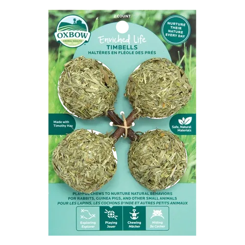 Oxbow Animal Health Enriched Life Timbells Small Animal Toy One Size - Image 2