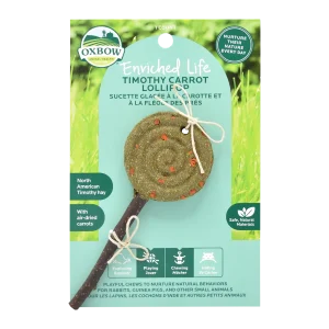 Oxbow Animal Health Enriched Life Timothy Lollipop Carrot Small Animal Chew One Size