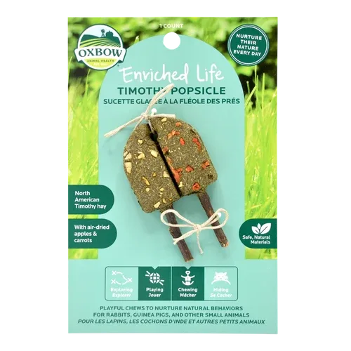 Oxbow Animal Health Enriched Life Timothy Popsicle Small Animal Chew One Size - Image 2