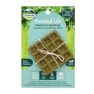Oxbow Animal Health Enriched Life Timothy Waffle Small Animal Chew One Size (DD)