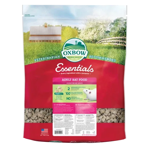 Oxbow Animal Health Essentials Adult Rat Food 20lb - Image 2