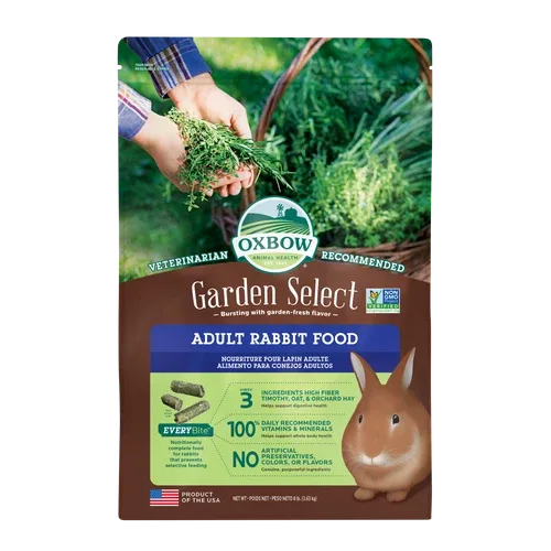 Oxbow Animal Health Garden Select Adult Rabbit Food 8lb - Image 2