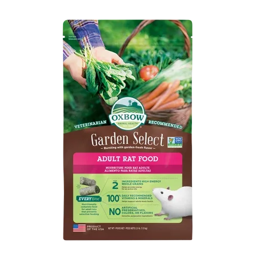 Oxbow Animal Health Garden Select Adult Rat Food 2.5lb - Image 2