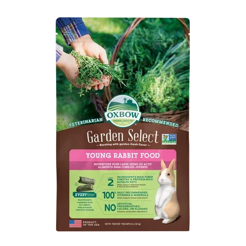 Oxbow Animal Health Garden Select Young Rabbit Food 4lb - Image 2