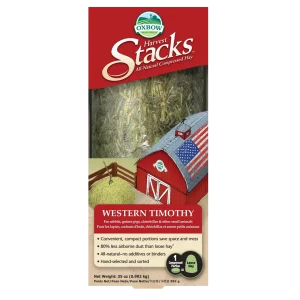 Oxbow Animal Health Harvest Stacks Western Timothy Hay Small Animal Treat 35oz