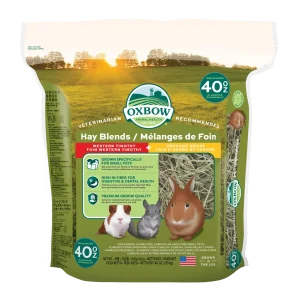 Oxbow Animal Health Hay Blends Western Timothy & Orchard Small Animal Treat 40oz