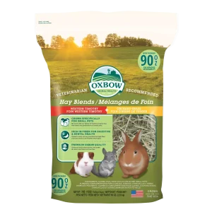 Oxbow Animal Health Hay Blends Western Timothy & Orchard Small Animal Treat 90oz