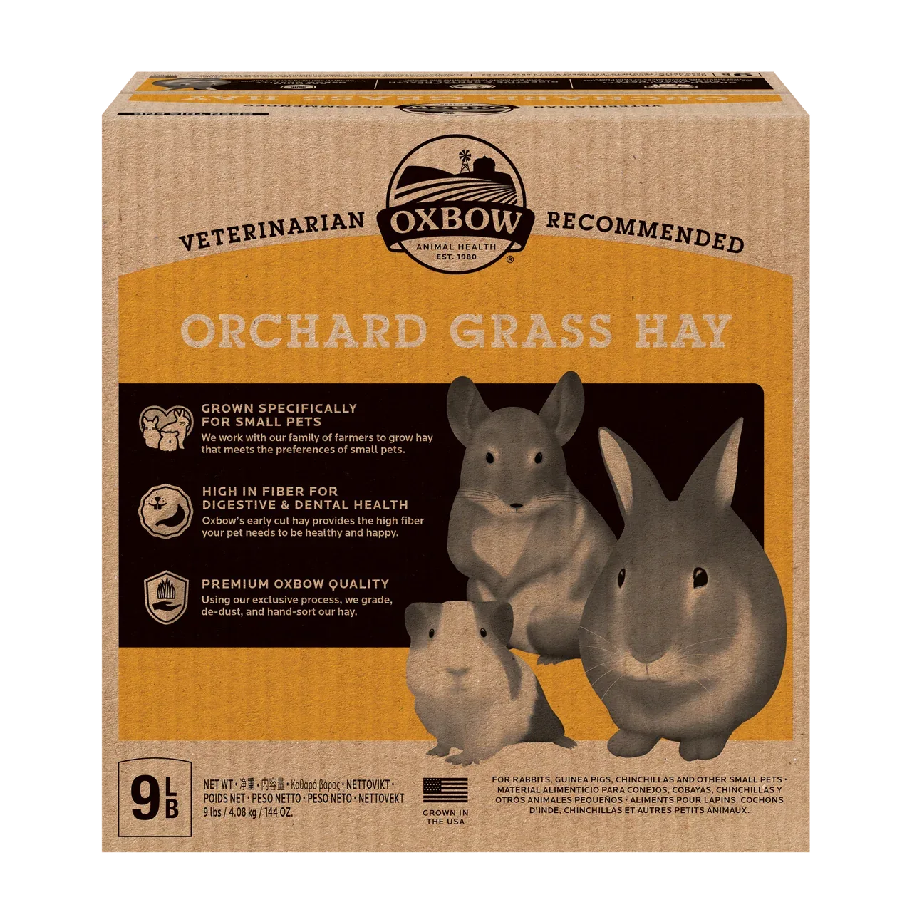 Oxbow Animal Health Orchard Grass Hay 9lb