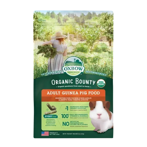 Oxbow Animal Health Organic Bounty Adult Guinea Pig Food 3lb - Image 2
