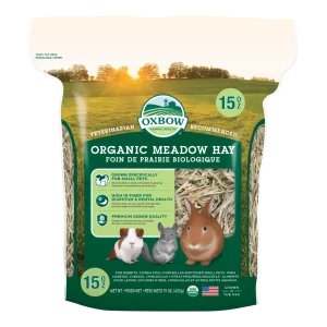 Oxbow Animal Health Organic Meadow Hay Small Animal Treat 15oz