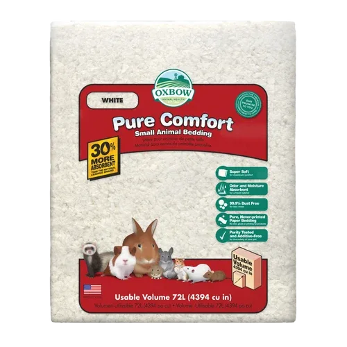 Oxbow Animal Health Pure Comfort Small Animal Bedding White 72L - Image 2