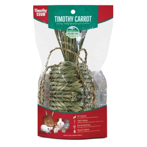 Oxbow Animal Health Timothy CLUB Timothy Carrot Small Animal Treat One Size