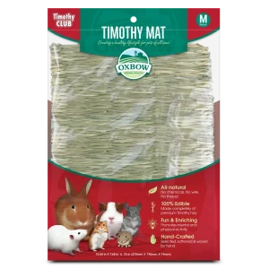 Oxbow Animal Health Timothy CLUB Timothy Hay Small Animal Mat MD