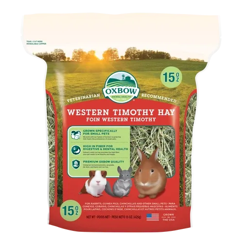 Oxbow Animal Health Western Timothy Hay 15oz - Image 2