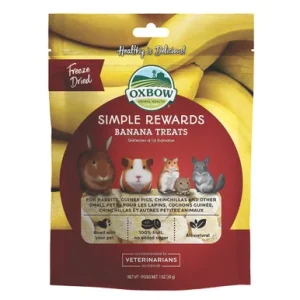 Oxbow Simple Rewards Small Animal Banana Treats