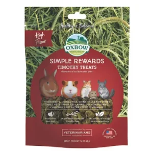 Oxbow Simple Rewards Small Animal Timothy Treats