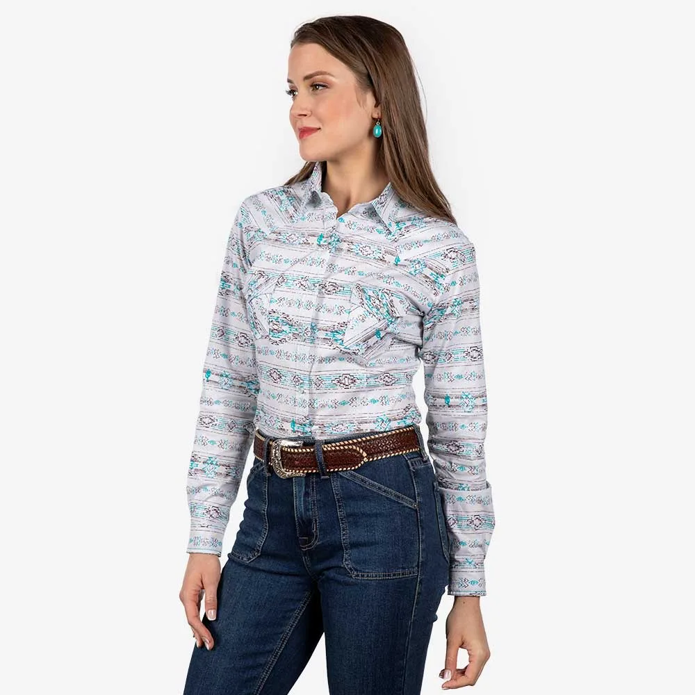 Panhandle Rough Stock Southwest Aztec Top