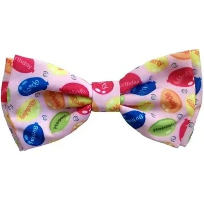 Party Time Bow Tie Pink Large