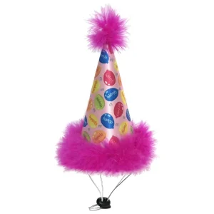 Party Time Party Hat Pink - Large