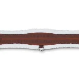 Passport Brown English Contoured Girth