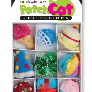 Patchwork Pet PatchCat Party Box Cat Toy