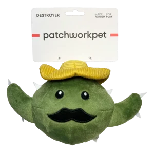 Patchwork Pet Prickles Cactus with Catus Dog Toy