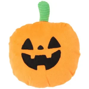 Patchwork Pet Pumpkin Halloween Plush Dog Toy