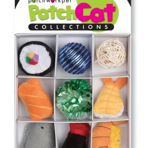 Patchwork Pet Sushi Cat Toy Set