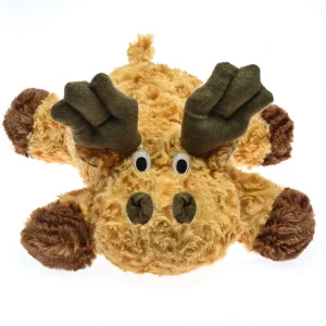 Patchwork Pet Swirl Moose Dog Toy