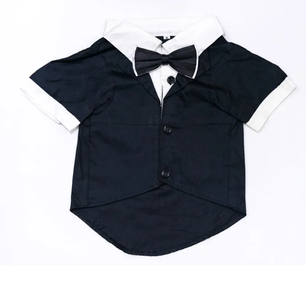 Pawgypets Tuxedo for Dogs and Cats (Black) - Image 2
