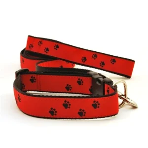 Paws -- Black on Red