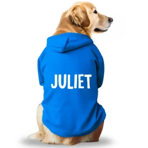 Pawsindia Juliet Hoodie for Dogs (Blue)