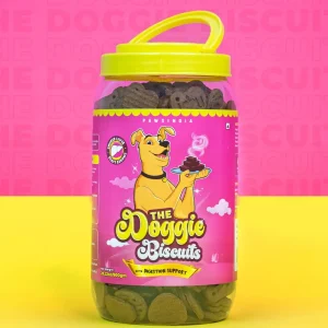 PawsindiaThe Doggie Smoked Liver With Digestion Dog Biscuits