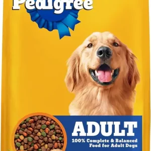 Pedigree Adult Dry Dog Food | Complete Nutrition | Grilled Steak & Vegetable, Chicken | 3.5 lb & 18 lb Bags