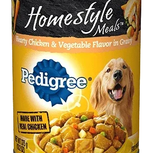 PEDIGREE CHOICE CUTS IN GRAVY Adult Canned Soft Wet Dog Food Variety Pack, Prime Rib, Rice & Vegetable Flavor and Roasted Chicken, Rice & Vegetable Flavor