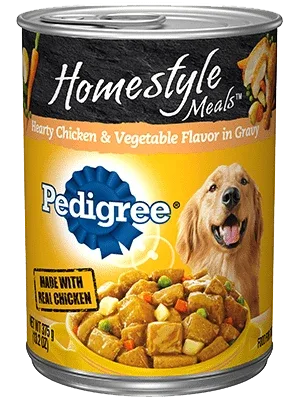 PEDIGREE CHOICE CUTS IN GRAVY Adult Canned Soft Wet Dog Food Variety Pack, Prime Rib, Rice & Vegetable Flavor and Roasted Chicken, Rice & Vegetable Flavor