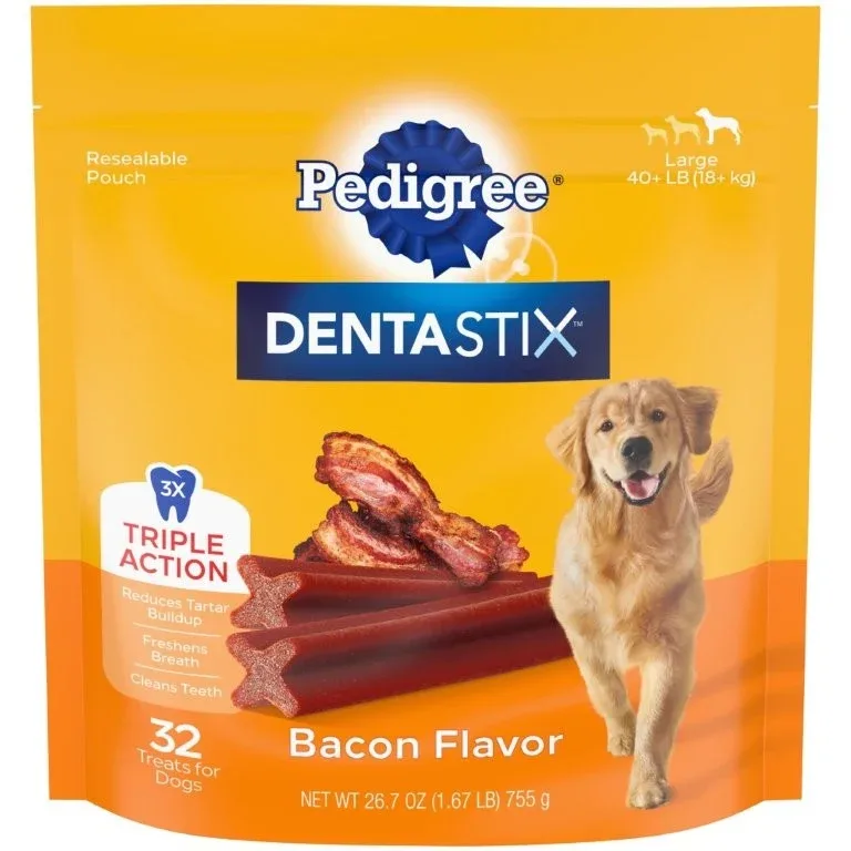 Pedigree Dentastix Bacon Flavor Dog Treat
