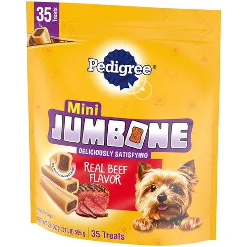 Pedigree Jumbone Dog Treat Mini Beef 35ct - Image 2